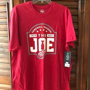 Men’s Detroit Redwings farewell season t-shirt